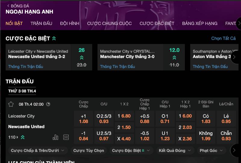 Soi kèo Ngoại Hạng Anh là gì?